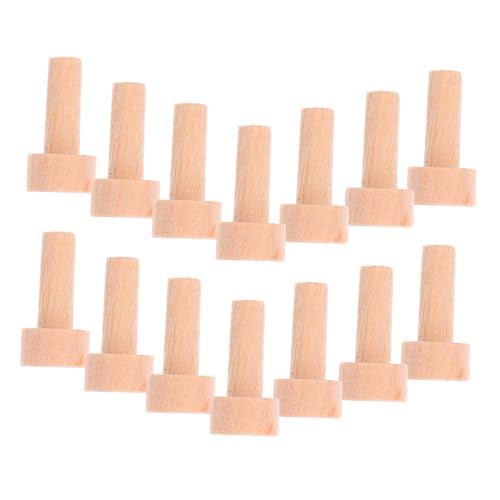 Zerodeko 20 Stück Teiliges Mini Holz dübel aus Massivem Holz Rundkopf für DIY Bastelprojekte Spielzeugeisenbahn räder und Präzise Holzarbeiten Robuste Kleine Holzdübel für Vielfältige Zerodeko 20 Stück Teiliges Mini Holz dübel aus Massivem Holz Rundkopf für DIY Bastelprojekte Spielzeugeisenbahn räder und Präzise Holzarbeiten Robuste Kleine Holzdübel für Vielfältige von Zerodeko