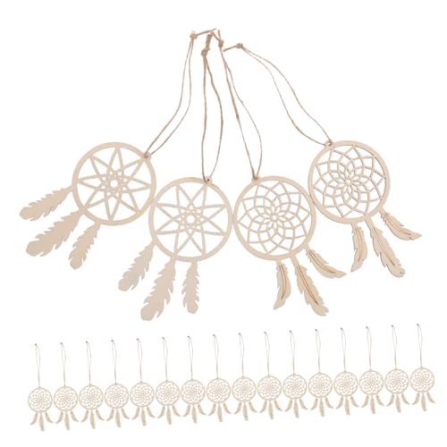 Zerodeko 20 Stück Unvollendete -kits, Holz-wandbehang-ornamente, Handgefertigte Leere Holzausschnitte, Scheiben Zum Selbermachen, Basteln, Heimdekorationen, Kreative Projekte Zerodeko 20 Stück Unvollendete -kits, Holz-wandbehang-ornamente, Handgefertigte Leere Holzausschnitte, Scheiben Zum Selbermachen, Basteln, Heimdekorationen, Kreative Projekte von Zerodeko