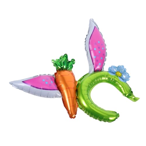 Zerodeko 20St Kaninchen-Ballon-Kopfschmuck Hase Ballon-Stirnband Tier Kopfband Ostern Feier Zubehör Osterparty Zubehör Osterparty-Stirnband osterohren stirnband Aluminiumfolie Green Zerodeko 20St Kaninchen-Ballon-Kopfschmuck Hase Ballon-Stirnband Tier Kopfband Ostern Feier Zubehör Osterparty Zubehör Osterparty-Stirnband osterohren stirnband Aluminiumfolie Green von Zerodeko