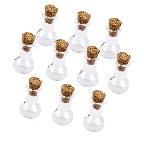 Zerodeko 20Stücke Kleine Glaswunschflaschen mit DIY Dekorationsflaschen für Duftöle oder Kreative Bastelprojekte Transparent Vielseitig Einsetzbar für Partys Zerodeko 20Stücke Kleine Glaswunschflaschen mit DIY Dekorationsflaschen für Duftöle oder Kreative Bastelprojekte Transparent Vielseitig Einsetzbar für Partys von Zerodeko