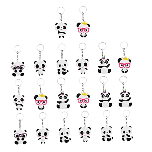 Zerodeko 20Stücke Panda Schlüsselanhänger Entzückende Schlüsseldekoration Aus Langlebigem Für Taschen Geldbörsen Und Rucksäcke Leicht Und Kompakt Für Einfachen Transport Zerodeko 20Stücke Panda Schlüsselanhänger Entzückende Schlüsseldekoration Aus Langlebigem Für Taschen Geldbörsen Und Rucksäcke Leicht Und Kompakt Für Einfachen Transport von Zerodeko