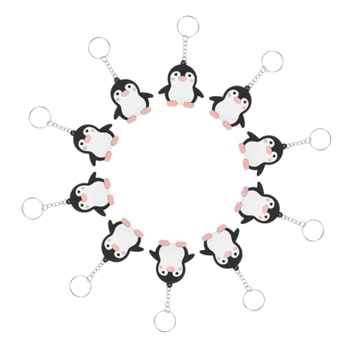Zerodeko 24Stücke Pinguin Schlüsselanhänger Süße Tieranhänger für Taschen Pinguin für Partys und Langlebiges Material Pinguin von Zerodeko