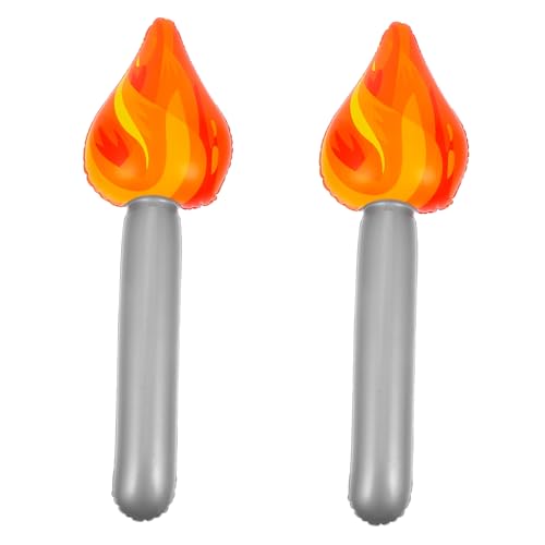 Zerodeko 2Stücke Aufblasbare Ornamente Dekorative Fackeln für Bühnenaufführungen Gefälschte Taschenlampen für Sportveranstaltungen und Partys Sicher für Familien Zerodeko 2Stücke Aufblasbare Ornamente Dekorative Fackeln für Bühnenaufführungen Gefälschte Taschenlampen für Sportveranstaltungen und Partys Sicher für Familien von Zerodeko
