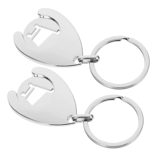 Zerodeko 2Stücke Einkaufswagenchips aus Metall mit Schlüsselanhänger Leicht und Tragbar für Einkaufswagen Langlebige Einkaufswagenmünzen zur Mühelosen Nutzung Beim Einkaufen Zerodeko 2Stücke Einkaufswagenchips aus Metall mit Schlüsselanhänger Leicht und Tragbar für Einkaufswagen Langlebige Einkaufswagenmünzen zur Mühelosen Nutzung Beim Einkaufen von Zerodeko