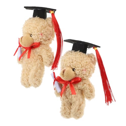 Zerodeko 2pcs Entzückende Abschlüsse Bären Plüsch Doktor Bär Stofftier Für Absolventen Abschlussgeschenk Andenken Für Abschlussfeierlichkeiten Für Abschlussfeierlichkeiten von Zerodeko