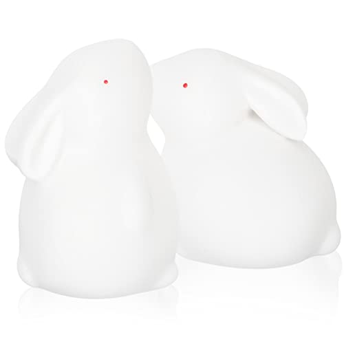Zerodeko 2st Hasenfigur Für Zu Hause Cartoon-tapete Kaninchen Lebewesen Figuren Plüsch Ausgestopft Tiere Kleiner Hase Neujahrsdekore Hasenförmige Dekorationen Weiß Zerodeko 2st Hasenfigur Für Zu Hause Cartoon-tapete Kaninchen Lebewesen Figuren Plüsch Ausgestopft Tiere Kleiner Hase Neujahrsdekore Hasenförmige Dekorationen Weiß von Zerodeko
