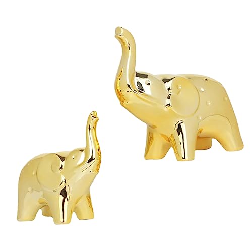 Zerodeko 2st Vergoldeter Elefantenbaby-Ornament Desktop-elefantenstatue Esstisch Mittelstücke Schöner Elefant Decoraciones para Cuartos Für Zu Hause Keramik Dekoration Vorbau Büro Zerodeko 2st Vergoldeter Elefantenbaby-Ornament Desktop-elefantenstatue Esstisch Mittelstücke Schöner Elefant Decoraciones para Cuartos Für Zu Hause Keramik Dekoration Vorbau Büro von Zerodeko