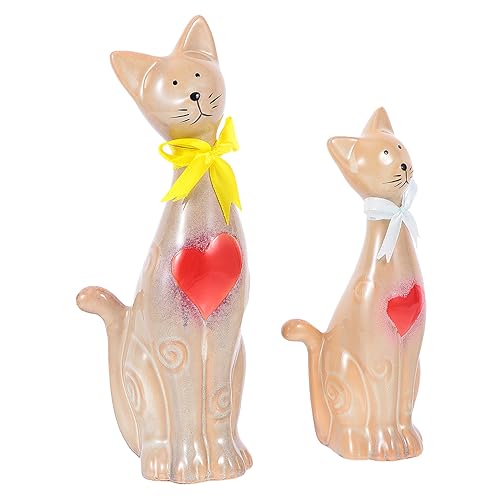 Zerodeko 2stücke Kreative Katzenfigur Desktop-Dekoration Süßes Für Und Büro Dekorative Kunst Für Katzenliebhaber Vielseitige Wohnaccessoires Zerodeko 2stücke Kreative Katzenfigur Desktop-Dekoration Süßes Für Und Büro Dekorative Kunst Für Katzenliebhaber Vielseitige Wohnaccessoires von Zerodeko