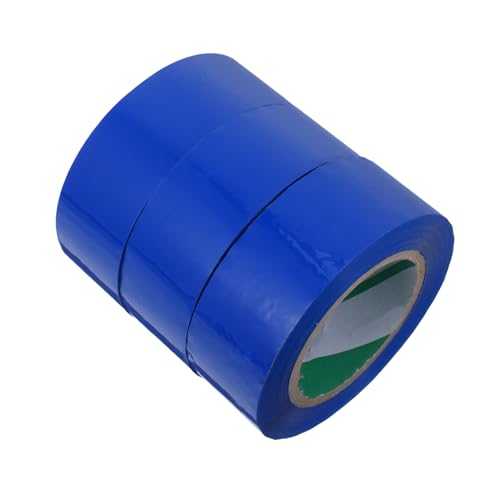 Zerodeko 3 Rollen Dichtungsband klebeband verpackungsband Paketband Kartonverschlussband Versandband Hochleistungs-Packband dekoratives Packband rotes Abdeckband bopp Blue von Zerodeko
