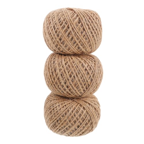 Zerodeko 3 Rollen Jute Seil Handgewebtes Juteseil für Bastelarbeiten Verpackung und Dekoration Rustikale Schnur für und Außenanwendungen für DIY Fotowände und Kreative Projekte Zerodeko 3 Rollen Jute Seil Handgewebtes Juteseil für Bastelarbeiten Verpackung und Dekoration Rustikale Schnur für und Außenanwendungen für DIY Fotowände und Kreative Projekte von Zerodeko