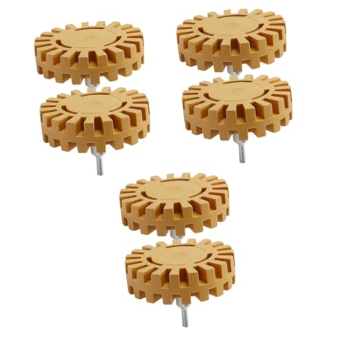 Zerodeko 3 Sätze Gummirad Entfernen Vinyl Werkzeug Auto Entfernung Von Aufklebern Eraserrad Der Aufkleberentfernung Selbstklebendes Radierrad Klebstoffentferner Metall 2 Stück * 3 Zerodeko 3 Sätze Gummirad Entfernen Vinyl Werkzeug Auto Entfernung Von Aufklebern Eraserrad Der Aufkleberentfernung Selbstklebendes Radierrad Klebstoffentferner Metall 2 Stück * 3 von Zerodeko