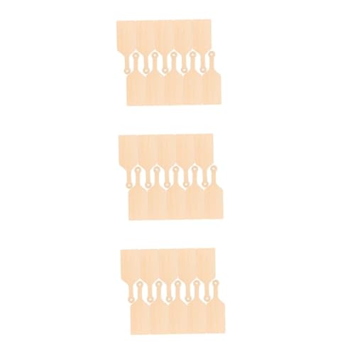 Zerodeko 3 Sätze Mini Holzschneidebretter Mit Griff Praktische Holzpaddel Für Diy Projekte Und Festlichkeiten Vielseitige Holzbrettchen Für Appetizer Und Dekoration 10 Stück * 3 von Zerodeko