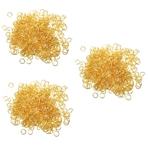 Zerodeko 3 Sätze Rostfreier Stahlöffnungsring Perlen Ringstapel Größe Lose Links Schmuckring -steckerhersteller Offenen Ring Springen Biegeringe Selber Basteln Golden 500 Stück * 3 Zerodeko 3 Sätze Rostfreier Stahlöffnungsring Perlen Ringstapel Größe Lose Links Schmuckring -steckerhersteller Offenen Ring Springen Biegeringe Selber Basteln Golden 500 Stück * 3 von Zerodeko