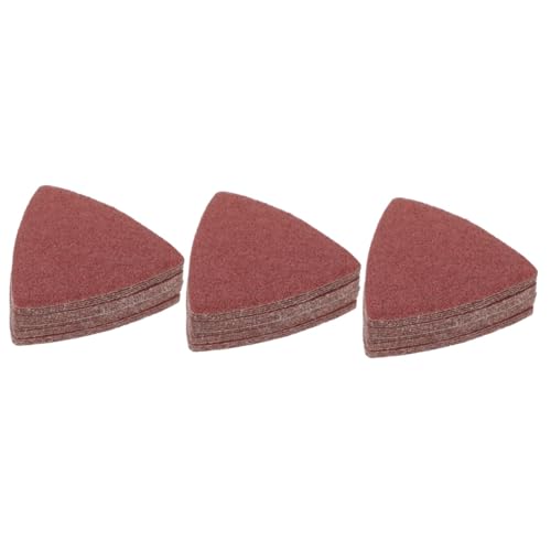 Zerodeko 3 Sätze Sandpapier Dreieck-schleifpad Streugut Unterlage Schleifen Oszillierendes Schleifpad Schleifpapier Mit Hoher Körnung Schleifpads Schleifpapier Beflocken 20 Stück * 3 von Zerodeko