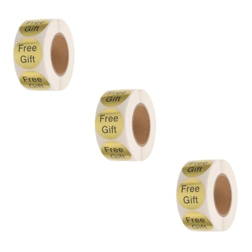Zerodeko 3 Sätze -aufkleber Klebrig Etikett Permanente Aufkleber Abziehbilder Drinnen Verkaufsaufkleber Für Einzelhandelsgeschäfte Aufkleber Für Die Verpackung 500 Stück * 3 von Zerodeko