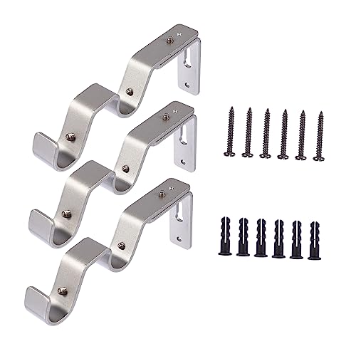 Zerodeko 3 Stück 1 Halterung Vorhanghalter für Gardinen verstellbarer Ständer vorhangstangenhalter gardinenstangen halter Zubehör für Gardinenstangen Gardinenstangenhalter Zerodeko 3 Stück 1 Halterung Vorhanghalter für Gardinen verstellbarer Ständer vorhangstangenhalter gardinenstangen halter Zubehör für Gardinenstangen Gardinenstangenhalter von Zerodeko