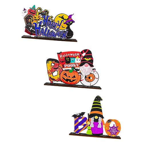 Zerodeko 3 Stück Halloween-Ornamente bündeln Heimdekoration glühen Teller Tür Halloween Schild Halloween Fahne esstisch Halloween-Dekorationen im Innenbereich Halloween-Herzstück hölzern Zerodeko 3 Stück Halloween-Ornamente bündeln Heimdekoration glühen Teller Tür Halloween Schild Halloween Fahne esstisch Halloween-Dekorationen im Innenbereich Halloween-Herzstück hölzern von Zerodeko