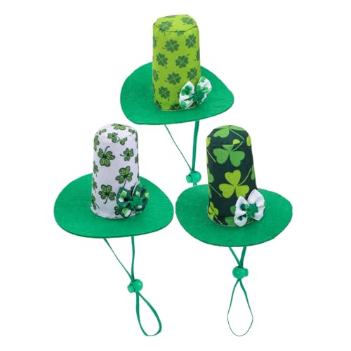 Zerodeko 3 Stück Teiliges Puppenhüte Mini Grüner Kleeblatt Hochhut Puppen DIY Zubehör Festliche Dekorative Kopfbedeckung für Puppenkleidung und Tischdekoration Zerodeko 3 Stück Teiliges Puppenhüte Mini Grüner Kleeblatt Hochhut Puppen DIY Zubehör Festliche Dekorative Kopfbedeckung für Puppenkleidung und Tischdekoration von Zerodeko