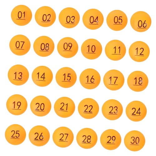 Zerodeko 30 Stück Nummerierte Lotteriebälle Runde Raffle Bälle für Partys Verlosungen und Spiele Hochwertige Langlebige und Farbintensive Kunststoffkugeln für Unvergessliche Events Zerodeko 30 Stück Nummerierte Lotteriebälle Runde Raffle Bälle für Partys Verlosungen und Spiele Hochwertige Langlebige und Farbintensive Kunststoffkugeln für Unvergessliche Events von Zerodeko