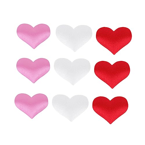 Zerodeko 300 Stück Kunstblüten Herzen Konfetti Hochzeitsdeko aus Schwamm Rosa Rot Weiß für Hochzeiten Verlobungen Partys und Romantische Anlässe von Zerodeko