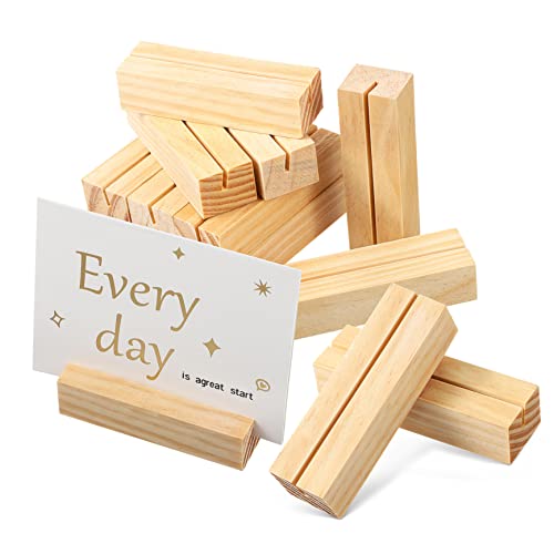 Zerodeko 30Stücke Kartenhalter Holz Tischkartenhalter für Hochzeiten Menüs Fotos Robuste Halter für Tischnummern und Dekoration für Veranstaltungen und Feste Zerodeko 30Stücke Kartenhalter Holz Tischkartenhalter für Hochzeiten Menüs Fotos Robuste Halter für Tischnummern und Dekoration für Veranstaltungen und Feste von Zerodeko