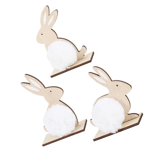 Zerodeko 3St Kaninchen-Verzierung Badespielzeug Plüschtiere für Mädchen Heu Hasenfiguren bücherregal Dekoration Easter Decoration osterm osterhasen dekore Osterdeko Holz Zerodeko 3St Kaninchen-Verzierung Badespielzeug Plüschtiere für Mädchen Heu Hasenfiguren bücherregal Dekoration Easter Decoration osterm osterhasen dekore Osterdeko Holz von Zerodeko