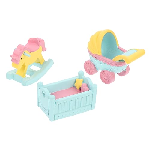 Zerodeko 3Stücke Cartoon Kuchen Dekoration Süße Cake Topper Für Geburtstagsfeiern Krippe Kinderwagen Und Holzpferd Kuchendekoration Zerodeko 3Stücke Cartoon Kuchen Dekoration Süße Cake Topper Für Geburtstagsfeiern Krippe Kinderwagen Und Holzpferd Kuchendekoration von Zerodeko