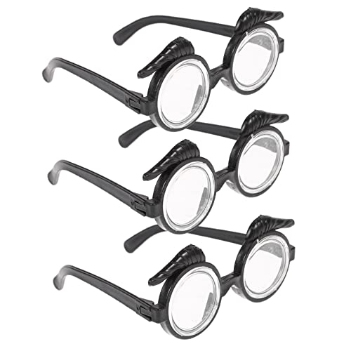 Zerodeko 3Stücke Lustige Brille für Kreative Partybrille Fotorequisite für Geburtstagsfeiern Festivals und Besondere Anlässe Bequem und Ansprechend für Kleine von Zerodeko