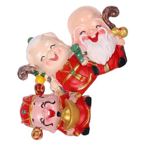 Zerodeko 3Stücke Miniaturfigur Dekoration Für Geburtstagstorten Chinesische Älteste Statue Kuchen Origination Cupcake Süßes Glücksbringer Zerodeko 3Stücke Miniaturfigur Dekoration Für Geburtstagstorten Chinesische Älteste Statue Kuchen Origination Cupcake Süßes Glücksbringer von Zerodeko