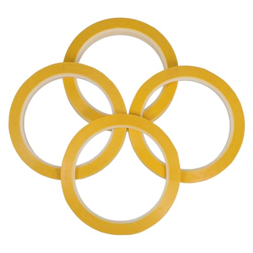 Zerodeko 4 Rollen Hitzebeständiges Isolierband Hitzefestes Klebeband für Elektrische Isolierung Vielseitig Einsetzbar zum Beschriften und Organisieren im Haushalt und Büro von Zerodeko