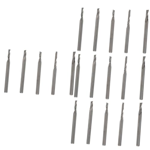Zerodeko 4 Sätze Wolframfräser Hartmetall Gravierfräswerkzeug Cnc Fräser Cnc Fräser Bits Cnc Fräser Cnc Bits Schaftfräser Gravurfräser Fräser Bits Silberstahl von Zerodeko