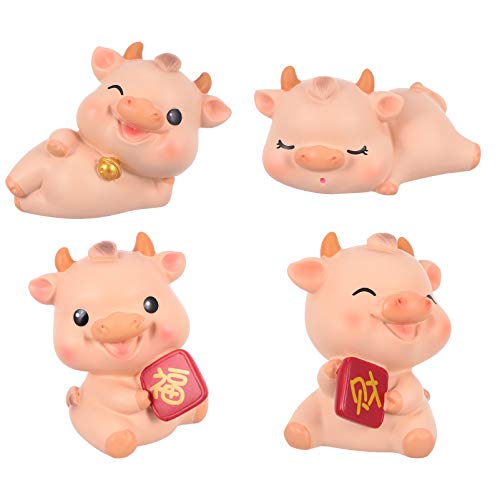 Zerodeko 4-teiliges Kunstharz-sammelset Stier-Verzierungen Aus Kunstharz für Die Inneneinrichtung Von Moos und Sukkulenten Mini-gartendekoration für Jungen und Mädchen Zerodeko 4-teiliges Kunstharz-sammelset Stier-Verzierungen Aus Kunstharz für Die Inneneinrichtung Von Moos und Sukkulenten Mini-gartendekoration für Jungen und Mädchen von Zerodeko