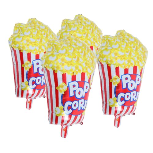 Zerodeko 4 Stück Filmabend-popcorn-luftballons: Folienballons Für Geburtstagspartys, Karnevals- Und Essensveranstaltungen – Popcorn-dekorationen Für Partyzubehör Zerodeko 4 Stück Filmabend-popcorn-luftballons: Folienballons Für Geburtstagspartys, Karnevals- Und Essensveranstaltungen – Popcorn-dekorationen Für Partyzubehör von Zerodeko