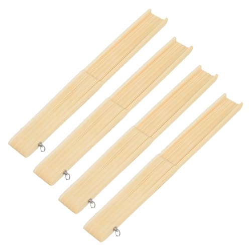 Zerodeko 4 Stück Japanischer Fächerrahmen Diy Handfächer Gestell Traditionell für Bastelprojekte Kulturelle Dekoration Zerodeko 4 Stück Japanischer Fächerrahmen Diy Handfächer Gestell Traditionell für Bastelprojekte Kulturelle Dekoration von Zerodeko