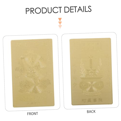 Zerodeko 4 Stück Leibwächterkarte Feng Shui Dekor Fengshui-Amulettkarten Chinesischer Feng Shui Reichtum Amulett Frühlingsfestkarte Kupfer Golden Zerodeko 4 Stück Leibwächterkarte Feng Shui Dekor Fengshui-Amulettkarten Chinesischer Feng Shui Reichtum Amulett Frühlingsfestkarte Kupfer Golden von Zerodeko