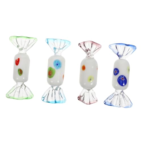 Zerodeko 4 Stück Teiliges Japanisches Süßigkeiten Farbige Glasfiguren in Pastelltönen Dekorative und Restaurantornamente Handgefertigte Kunsthandwerksverzierung für Wohnräume Zerodeko 4 Stück Teiliges Japanisches Süßigkeiten Farbige Glasfiguren in Pastelltönen Dekorative und Restaurantornamente Handgefertigte Kunsthandwerksverzierung für Wohnräume von Zerodeko