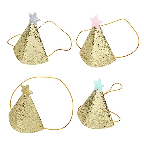 Zerodeko 4 Stück Teiliges Partyhüte Set mit Glitzer und Stern Spitze Bunte Kindergeburtstagshüte Gold Blau und Silber Festliche Party Caps für Mädchen und Jungen Geburtstagsdeko Zerodeko 4 Stück Teiliges Partyhüte Set mit Glitzer und Stern Spitze Bunte Kindergeburtstagshüte Gold Blau und Silber Festliche Party Caps für Mädchen und Jungen Geburtstagsdeko von Zerodeko