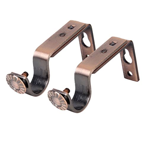 Zerodeko 4 Stück Kupfer-vorhanghalter Mit Schrauben 18–22 Mm Durchmesser Rotbronze Wandmontage Vorhanghalterung Für Einfache Installation Zerodeko 4 Stück Kupfer-vorhanghalter Mit Schrauben 18–22 Mm Durchmesser Rotbronze Wandmontage Vorhanghalterung Für Einfache Installation von Zerodeko