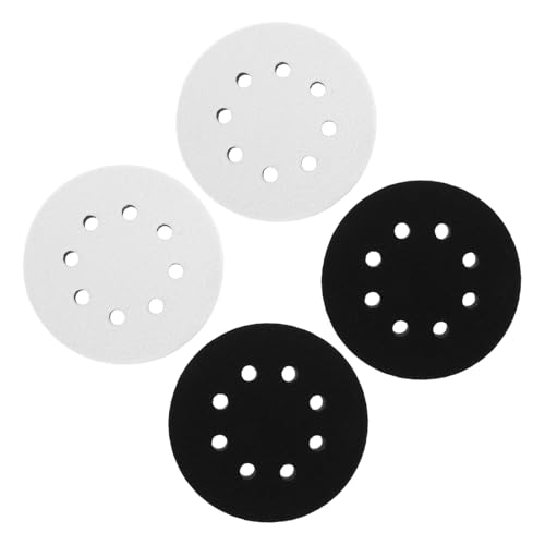 Zerodeko 4 Stücke Kissen Schleifpad Trockenpolierpads Mit Loch Schnittstellenpad Oszillierende Werkzeugaufsätze Schleifpolierpads Schleifer-polierpads Exzenterschleifer Pads Schwamm Black Zerodeko 4 Stücke Kissen Schleifpad Trockenpolierpads Mit Loch Schnittstellenpad Oszillierende Werkzeugaufsätze Schleifpolierpads Schleifer-polierpads Exzenterschleifer Pads Schwamm Black von Zerodeko