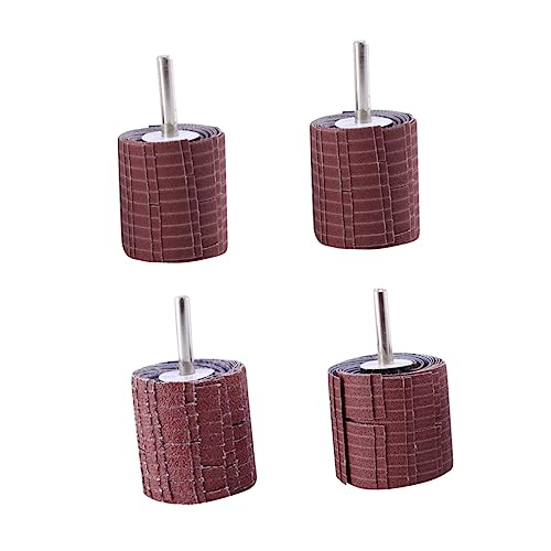 Zerodeko 4 Stücke Teiliges Schleifpapier Werkzeugset mit Stift Durchmesser für Metallpolitur Hochwertige Schleifräder für Effizientes Polieren von Holzoberflächen Zerodeko 4 Stücke Teiliges Schleifpapier Werkzeugset mit Stift Durchmesser für Metallpolitur Hochwertige Schleifräder für Effizientes Polieren von Holzoberflächen von Zerodeko