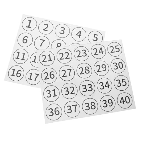 Zerodeko 40 Stück Digitale Aufkleber Zahlenbezeichnungen Aufklebernummern Zahlenaufkleber Zahlen Für Die Klassenzimmerwand Zahlen Aufkleben Nummernaufkleber Klein Nummerierte Aufkleber Pvc Zerodeko 40 Stück Digitale Aufkleber Zahlenbezeichnungen Aufklebernummern Zahlenaufkleber Zahlen Für Die Klassenzimmerwand Zahlen Aufkleben Nummernaufkleber Klein Nummerierte Aufkleber Pvc von Zerodeko