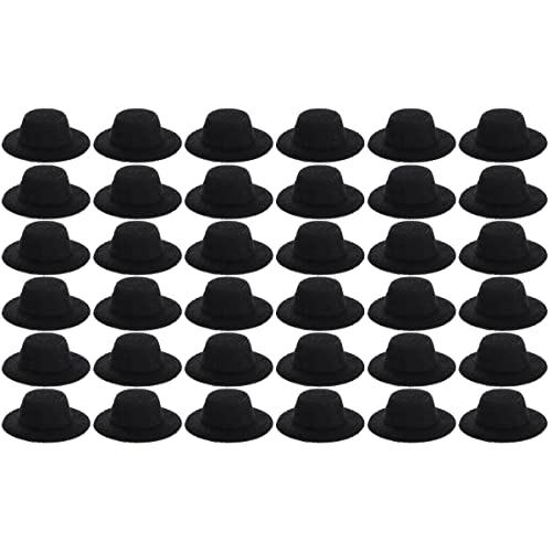Zerodeko Kleinen Schwarzen Hut Zylinder Hut 40 Mini-Hüte zum Basteln Puppen- -Hüte Mini-Hüte Stoff-Ornamente-Hüte für Bastelzubehör -Dekoration Mini Hüte Zum Basteln Mini Zylinder Hut Zerodeko Kleinen Schwarzen Hut Zylinder Hut 40 Mini-Hüte zum Basteln Puppen- -Hüte Mini-Hüte Stoff-Ornamente-Hüte für Bastelzubehör -Dekoration Mini Hüte Zum Basteln Mini Zylinder Hut von Zerodeko
