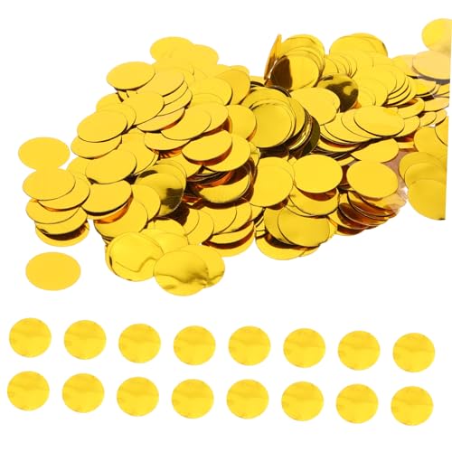 Zerodeko 4Taschen Runde Konfetti aus Packung Aluminiumfolie Gold Tischkonfetti für Hochzeiten und Geburtstagsfeiern für Kreative Partydekorationen Zerodeko 4Taschen Runde Konfetti aus Packung Aluminiumfolie Gold Tischkonfetti für Hochzeiten und Geburtstagsfeiern für Kreative Partydekorationen von Zerodeko
