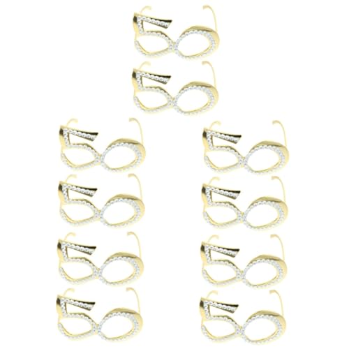 Zerodeko 5 Sätze Digitale Brille Kostüm Funky Feier Partygeschenke Geburtstagsbrille Lustige Sonnenbrille Partygeschenke Lustige Partybrille Brille Für Geburtstag 50 2 Stück * 5 Zerodeko 5 Sätze Digitale Brille Kostüm Funky Feier Partygeschenke Geburtstagsbrille Lustige Sonnenbrille Partygeschenke Lustige Partybrille Brille Für Geburtstag 50 2 Stück * 5 von Zerodeko