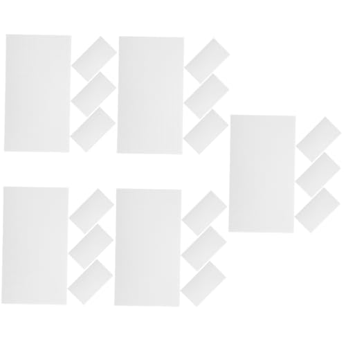 Zerodeko 5 Sätze Foam Square Diy Klebeband Doppelseitige Schaumstoffquadrate Basteln Sie Doppelseitiges Schaumstoffband Pads Doppelt Doppelseitiges Flockenband Eva Weiß 4 Blätter * 5 von Zerodeko