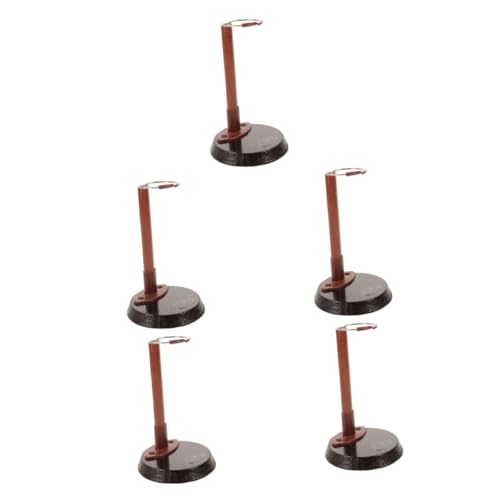 Zerodeko 5 Stück Puppenständer puppenzubehör Stand Anzeige Mädchen Puppenträger Puppen für Puppenfigurenständer Ständer für Puppen Display-Ständer Plastik Brown Zerodeko 5 Stück Puppenständer puppenzubehör Stand Anzeige Mädchen Puppenträger Puppen für Puppenfigurenständer Ständer für Puppen Display-Ständer Plastik Brown von Zerodeko