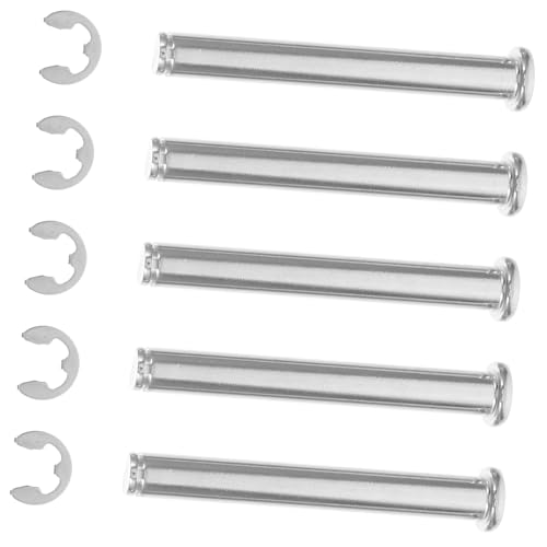 Zerodeko 5 Stück Regalverschlüsse Stecknadel fallen lassen Lob der Stift Schrauben für schwere Beanspruchung Hochleistungsschrauben Palettenregalstift Rostfreier Stahl Silver Zerodeko 5 Stück Regalverschlüsse Stecknadel fallen lassen Lob der Stift Schrauben für schwere Beanspruchung Hochleistungsschrauben Palettenregalstift Rostfreier Stahl Silver von Zerodeko