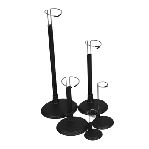 Zerodeko 5 Stück Stützrahmen Für Puppen Puppendekor Spielzeugständer Puppenständer Dolly Die Inhaber Machen Gemacht Steht Verstellbarer Puppenbestand Puppengestell Rostfreier Stahl Black von Zerodeko