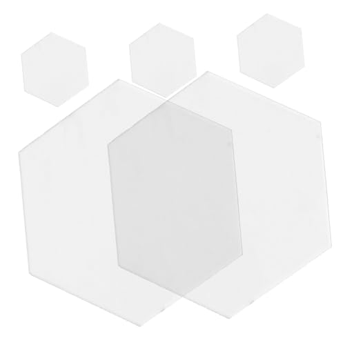 Zerodeko 5 Stück Transparente Tischkarten Hochzeit leer Gruß Anzeige steht für platzkarte wedding Tischdekoration party sachen tischdeko esstisch Blanko-Tischkarten aus Acryl Namenskarten von Zerodeko