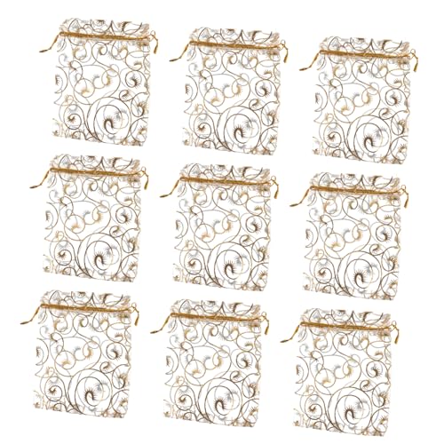 Zerodeko 50 Stück Organza Geschenktüten mit Kordelzug für Weihnachten Hochzeiten und Partys für Süßigkeiten und Kleine Zerodeko 50 Stück Organza Geschenktüten mit Kordelzug für Weihnachten Hochzeiten und Partys für Süßigkeiten und Kleine von Zerodeko